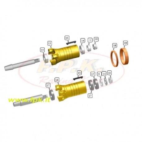 Chiavetta 8x5x2pioli (figura 15)