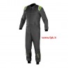 Tuta Alpinestars Kart Overall MX9 Verde e Antracite