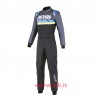 Tuta kart Alpinestars KMX-9 V2 Graphic 4 Nero / Ciano / Giallo fluo