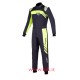 Tuta kart Alpinestars KMX-9 V2 Graphic 3 Nero/Giallo fluo