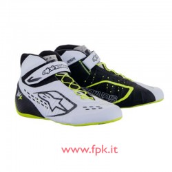 Scarpa Alpinestars TECH-1 KX V2 SHOES nera/bianca/giallo