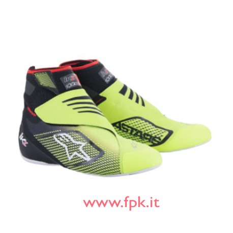 SCARPE ALPINESTARS TECH-1 KZ V2 nero/giallo fluo