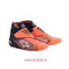 SCARPE ALPINESTARS TECH-1 KZ V2 nera/arancio fluo