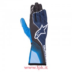 Guanto Alpinestars TECH-1 K RACE V2 FUTURE GLOVES Navy/Blue/Crest