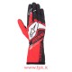 Guanto Alpinestars TECH-1 K RACE V2 CORPORATE GLOVES Rosso