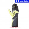 Guanto Alpinestars Tech-1 K Race S V2 Bleck/Giallo Fluo