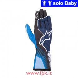 GUANTO Alpinestars  TECH-1 K RACE S V2 FUTURE CASTELLO BLU MARINO