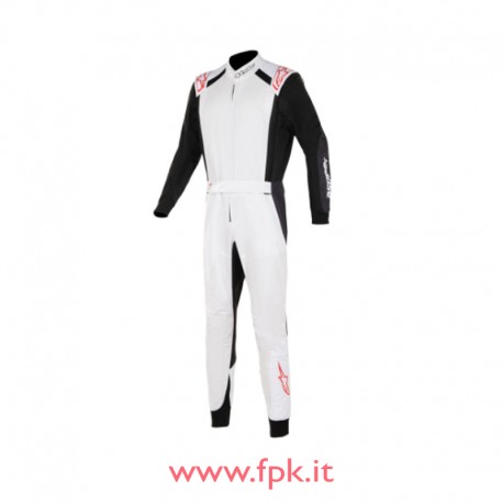 Tuta Alpinestars KMX-5 V3 SUIT BLACK BRIGHT RED