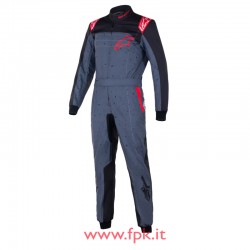 Tuta Alpinestars KMX-9 V3 SUIT GRAPHIC ANTHRACITE BLACK RED